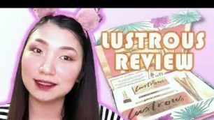 'Lustrous Makeup Set by Nadine x BYS (Php 1500) Review + Makeup Tutorial | Camila VlogsPh'