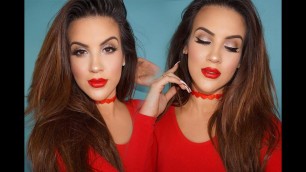 'Drugstore Valentine\'s Day Look | LOTS OF NEW DRUGSTORE MAKEUP'