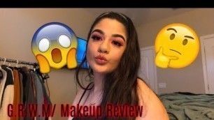 'G.R.W.M/ REVIEWING RUDE COSMETICS'