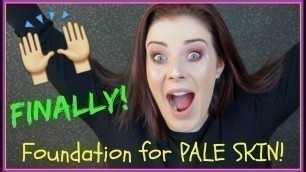 'FINALLY! A properly PALE foundation! EX1 Cosmetics [Laura\'s Views]'