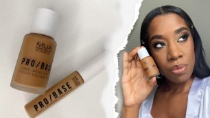 'MUA Cosmetics PRO BASE Foundation & Concealer Review'