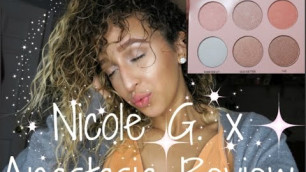 'Nicole Guerriero x Anastasia Beverly Hills Review -Beauty on a Budget'