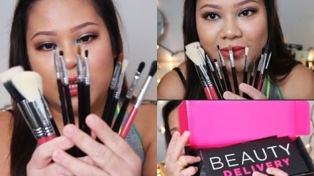 'Sigma Beauty Brush Haul Unboxing'