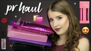 'PR HAUL 2019 | GRANDE COSMETICS, SIGMA BEAUTY, & MORE!'