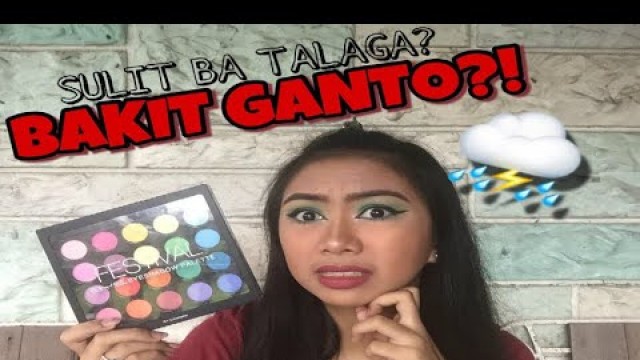 'LUMOT MAKEUP gamit ang BYS Festival Palette | REVIEW | BINAGYO AKO TEH (Make-up tutorial #3)'