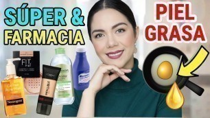 LOS MEJORES PRODUCTOS PARA PIEL GRASA DEL SUPER Y FARMACIA | MARIEBELLE COSMETICS