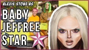 'Alexis Stone as Baby Jeffree Star #JeffreeStar #JeffreeStarCosmetics #AlexisStone'