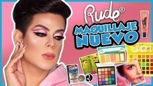 'PROBANDO MAQUILLAJE RUDE COSMETICS