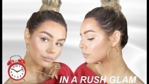 'IN A RUSH?! THIS VIDEO IS FOR YOU! | 10-15 MINUTE MAKEUP TUTORIAL'