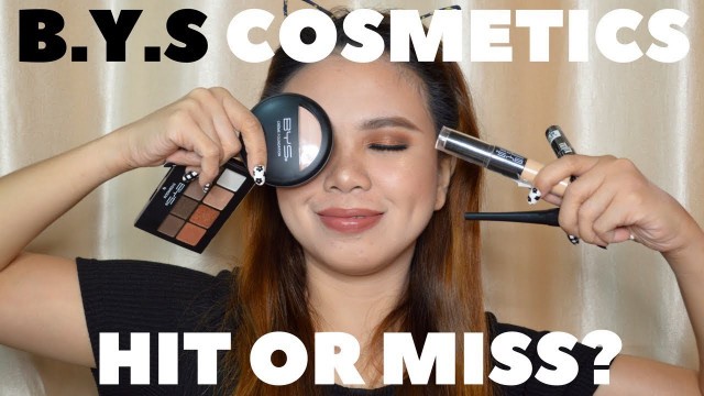 'BYS COSMETIC FULL FACE MAKEUP REVIEW | FIRST IMPRESSION'