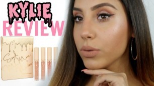 'Kylie Cosmetics Send Me Nudes Matte Lipsticks REVIEW / LIP SWATCHES / BOYFRIEND\'S OPINION'