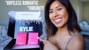 'NEW! Kylie Jenner Kylie Cosmetics Blush Swatches and First Impression + GIVEAWAY ANNOUNCEMENT!'