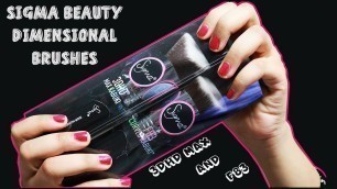 'Sigma Beauty NEW Dimensional Brushes Review And Demo | Jadirah Sarmad'