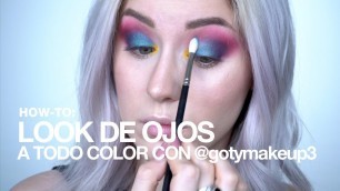 HOW TO: Look de Ojos a todo color con @gotymakeup3 | MAC Cosmetics