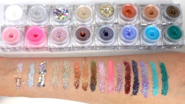 'Lit Cosmetics Glitter Swatches | GET SWATCHED'