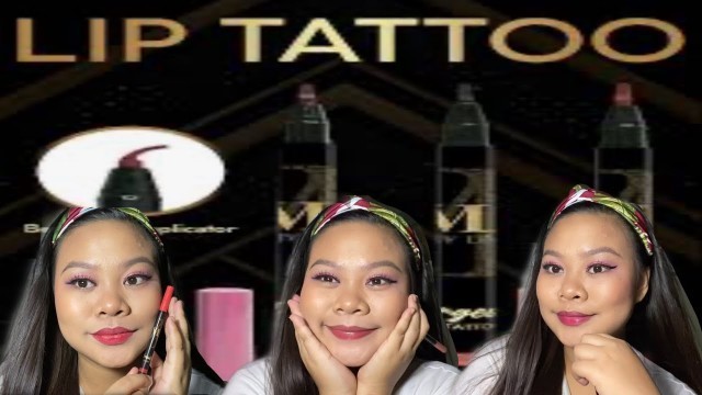 'VIY LINE LIP TATTOO (Unboxing & Review ) VIY CORTEZ || Philippines'