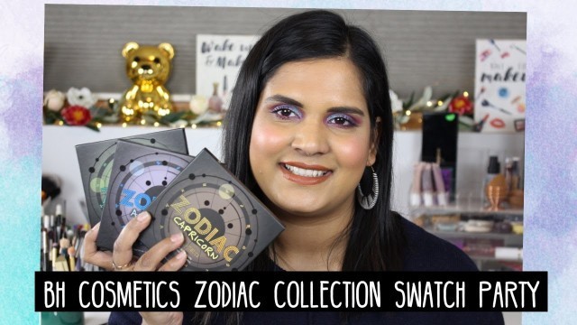 'BH COSMETICS CAPRICON, AQUARIUS AND PISCES PALLET SWATCHES | Karen Harris Makeup'