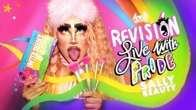 'REVISIÓN LIVE WITH PRIDE - SALLY BEAUTY - RUDE COSMETICS| Amelia Waldorf'