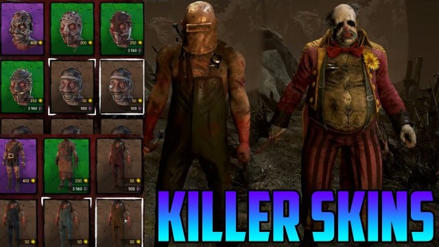 'Dead By Daylight - ALL NEW KILLER COSMETICS & CUSTOMIZATION! (New Update)'