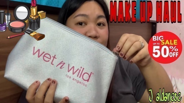 'MAKE UP HAUL | BYS & WET N WILD'