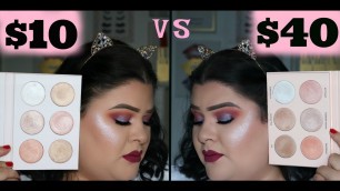 'WORLDS BEST $10 DUPE for $40 ABH x NICOLE GUERRIERO GLOW KIT!!!'