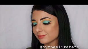 'BYS Tropical Makeup Tutorial by @byzoeelizabeth'