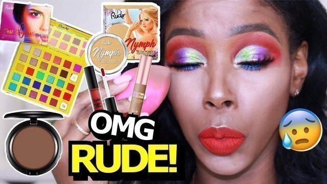 'PROBANDO MAQUILLAJE BARATO DE RUDE COSMETICS | Mary Pulido'