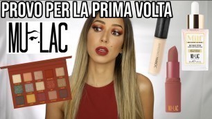 'PROVO MULAC COSMETICS PER LA PRIMA VOLTA