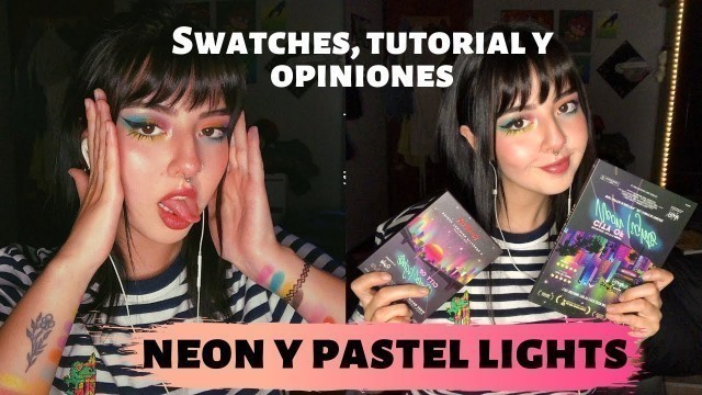 'NEON LIGHTS Y PASTEL LIGHTS RUDE COSMETICS // TUTORIAL, SWATCHES Y OPINIONES'