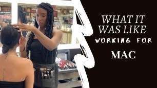 'My experience working as a MAC makeup artist'