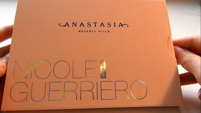 'Anastasia Nicole Guerriero glow kit review and swatches'