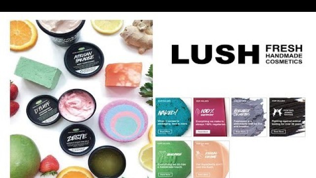 'Analisis de la marca LUSH Cosmetics | BRANDING'