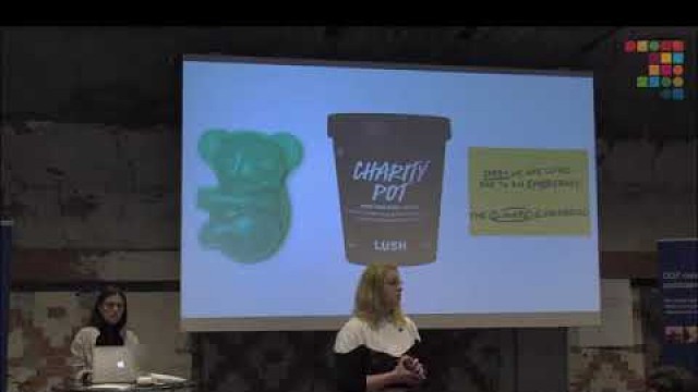 'How cosmetics can be environmentally friendly | Lush | Synne Marie Lillenes | DGF 2020'