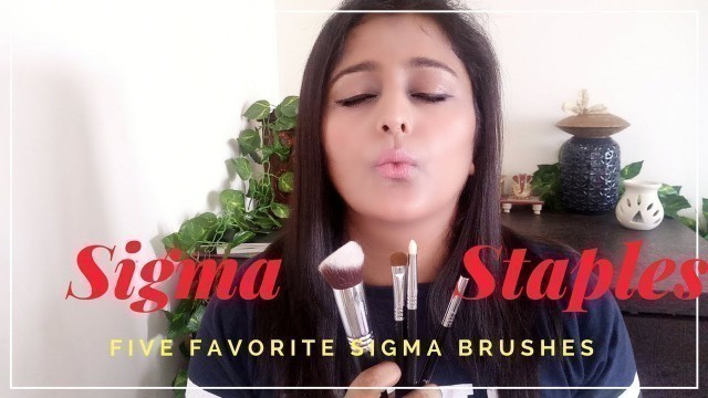 'Top 5 makeup brushes You Should Own | FT Sigma Beauty X Ekta'