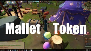 '(RS3) Runescape Spring Fayre Mallet Token Cosmetic Wardrobe Override (CC)'