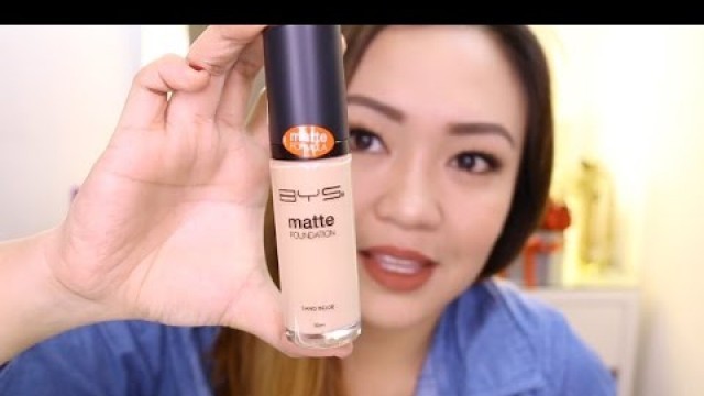 'BYS Matte Foundation First Impression Review!'