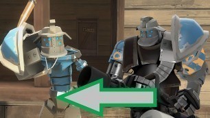 'Giant Robot Scout with other Rome vision cosmetics | TF2'