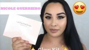 'Nicole Guerriero Glow Kit |Review & LIVE Swatches'