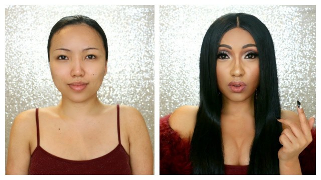 'CARDI B Makeup Transformation !!!'