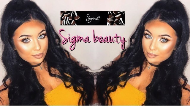 'Everyday Glam using Sigma Beauty Products'