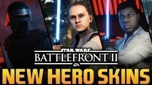 'NEW HERO SKINS (MODS): Star Wars Battlefront 2 Hero Outfit Customization'