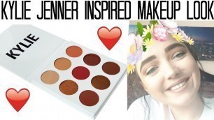 'Kylie Jenner Burgundy Palette Inspired Tutorial'