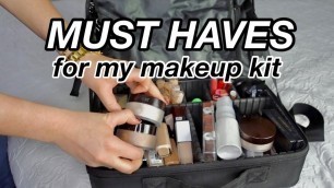 'Makeup Artist Kit 2020// MY MUST HAVES as a makeup artist! | Giselle Ramirez'