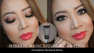 'Demo & Review | Katie B Cosmetics Mineral Magic Foundation'