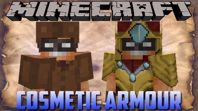 'Minecraft Mods | SECRET ARMOUR! (Cosmetic Armour Mod)'