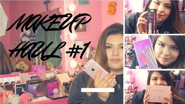 'MAKE-UP HAUL#1(TART UNICORN BUSHES/ULTIMATE PAIR/ANASTASIA NICOLE GUERRIERO)'