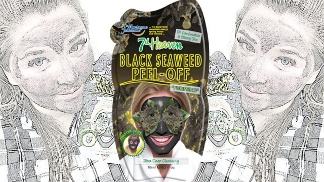 '7th Heaven Black Seaweed Peel Off Face Mask'