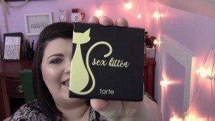 'Tarte Sex Kitten Review with Swatches'