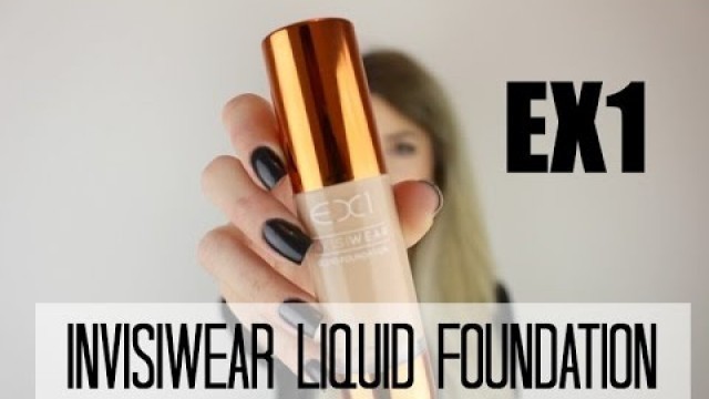 'Invisiwear Liquid Foundation EX1 | Primeras impresiones | ¿sí o no?'