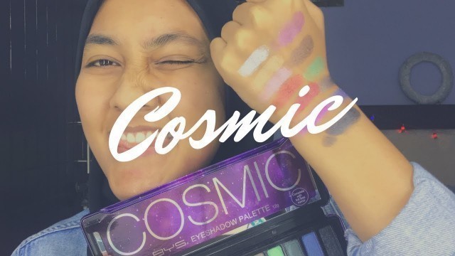 'LAILY HAPSARI || BYS Cosmetics Cosmic Palette Review, Swatch, and Makeup Look'